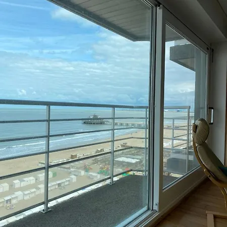 Digue Panoramique Blankberge 3 Ch 6 Pers 2 Sdb Wifi 아파트