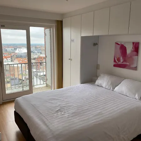 Digue Panoramique Blankberge 3 Ch 6 Pers 2 Sdb Wifi 아파트 블랑켄베르크